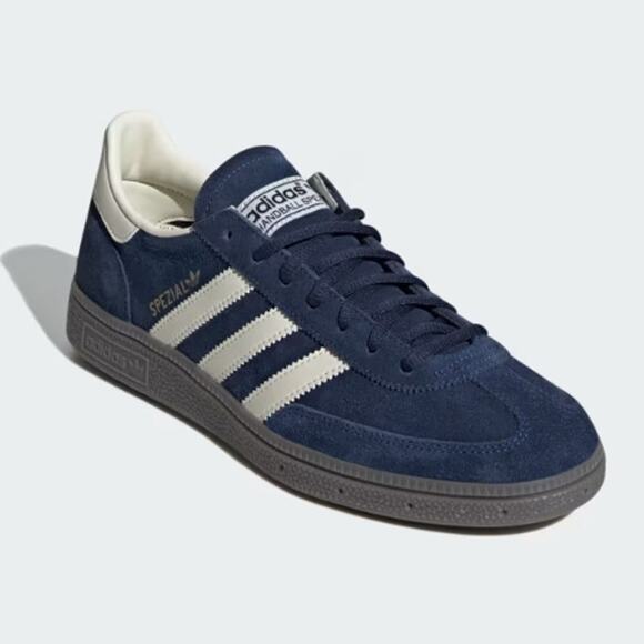 adidas Other - NWT Adidas Handball Spezial Shoes Night Indigo Blue Cream White 8M 9W